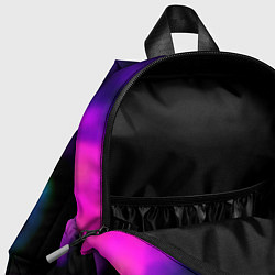 Детский рюкзак Тоттенхэм фк неоновый огонь, цвет: 3D-принт — фото 2