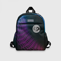 Детский рюкзак Inter футбольная сетка, цвет: 3D-принт