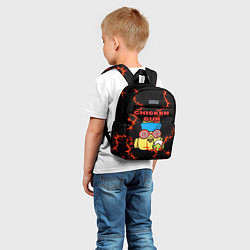 Детский рюкзак Чикен ган молнии, цвет: 3D-принт — фото 2