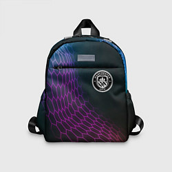 Детский рюкзак Manchester City футбольная сетка, цвет: 3D-принт
