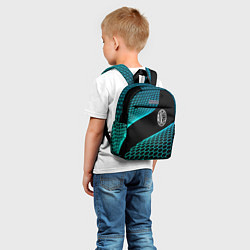 Детский рюкзак AC Milan football net, цвет: 3D-принт — фото 2