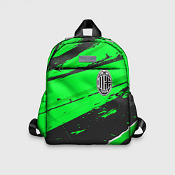 Детский рюкзак AC Milan sport green, цвет: 3D-принт