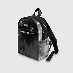 Детский рюкзак Manchester City sport на темном фоне посередине, цвет: 3D-принт — фото 2