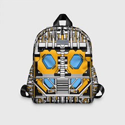 Детский рюкзак Броня бамблби трансформеры, цвет: 3D-принт