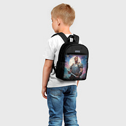 Детский рюкзак William Glen Harold Billy Herrington Guchi-muchi, цвет: 3D-принт — фото 2