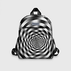 Детский рюкзак Оптическая иллюзия спиральное заклинание, цвет: 3D-принт