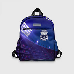 Детский рюкзак Liverpool ночное поле, цвет: 3D-принт