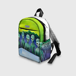 Детский рюкзак Спящая красавица 3000 и Инопланетяне, цвет: 3D-принт — фото 2