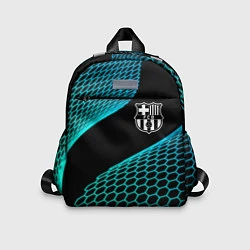 Детский рюкзак Barcelona football net, цвет: 3D-принт
