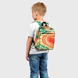 Детский рюкзак Тай-дай паттерн, цвет: 3D-принт — фото 2