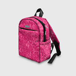 Детский рюкзак Яркий розовый абстракция, цвет: 3D-принт — фото 2