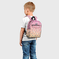 Детский рюкзак Белые лисята, цвет: 3D-принт — фото 2