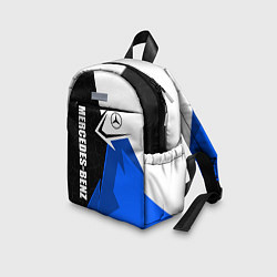 Детский рюкзак Мерседес - синяя униформа, цвет: 3D-принт — фото 2