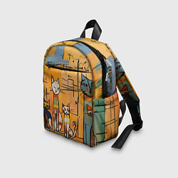Детский рюкзак Котеечки, цвет: 3D-принт — фото 2