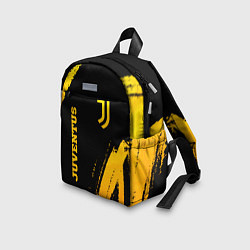 Детский рюкзак Juventus - gold gradient вертикально, цвет: 3D-принт — фото 2