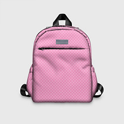 Детский рюкзак Розовый паттерн сеточка