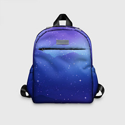 Детский рюкзак Синий космос и звезды