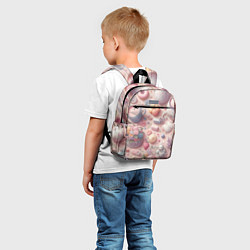 Детский рюкзак Акварельный фон в пастельных тонах, цвет: 3D-принт — фото 2