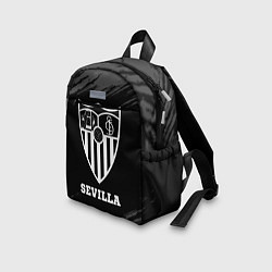 Детский рюкзак Sevilla sport на темном фоне, цвет: 3D-принт — фото 2