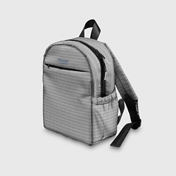 Детский рюкзак Черно-белый узор в стиле ар-деко, цвет: 3D-принт — фото 2