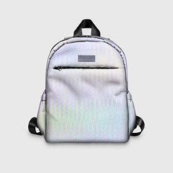 Детский рюкзак Бледный сиреневый тай-дай, цвет: 3D-принт