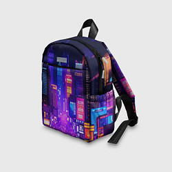 Детский рюкзак Город ночью, цвет: 3D-принт — фото 2