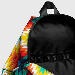 Детский рюкзак Этнический орнамент гео, цвет: 3D-принт — фото 2