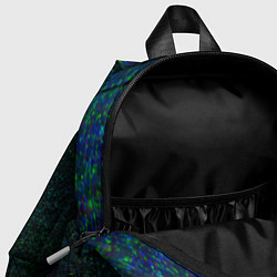 Детский рюкзак Danganronpa glitch blue, цвет: 3D-принт — фото 2