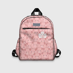 Детский рюкзак Свинки паттерн