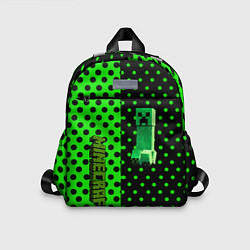 Детский рюкзак Minecraft creeper pattern, цвет: 3D-принт