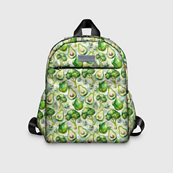 Детский рюкзак Авокадо и брокколи, цвет: 3D-принт
