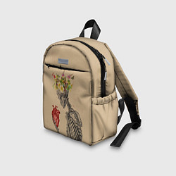 Детский рюкзак Bone and heart, цвет: 3D-принт — фото 2