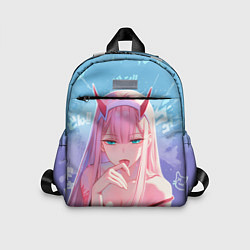 Детский рюкзак Zero two аниме, цвет: 3D-принт