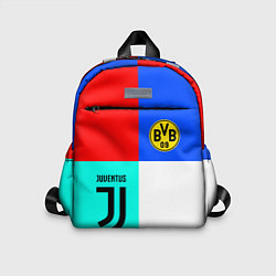 Детский рюкзак Juventus x Borussia, цвет: 3D-принт