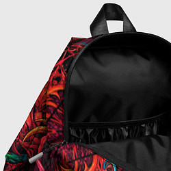 Детский рюкзак Samurai logo cyberpunk, цвет: 3D-принт — фото 2