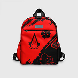 Детский рюкзак Assassins Creed logo clewer, цвет: 3D-принт