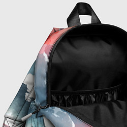 Детский рюкзак Япония - страна восходящего солнца - акварель, цвет: 3D-принт — фото 2