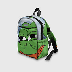 Детский рюкзак Хитрый лягушонок пепе, цвет: 3D-принт — фото 2