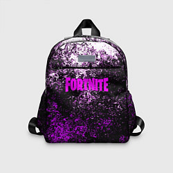 Детский рюкзак Fortnite неоновые краски, цвет: 3D-принт