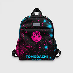 Детский рюкзак Tomodachi Game - neon gradient по-центру, цвет: 3D-принт