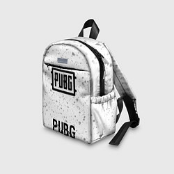 Детский рюкзак PUBG glitch на светлом фоне по-центру, цвет: 3D-принт — фото 2