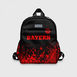 Детский рюкзак Bayern - red gradient посередине, цвет: 3D-принт