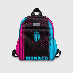 Детский рюкзак Monaco - neon gradient по-центру, цвет: 3D-принт