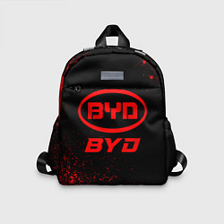 Детский рюкзак BYD - red gradient, цвет: 3D-принт