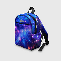 Детский рюкзак Неоновые созвездия космоса, цвет: 3D-принт — фото 2
