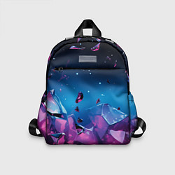 Детский рюкзак Фиолетовые темные камни
