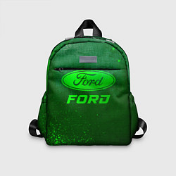 Детский рюкзак Ford - green gradient, цвет: 3D-принт