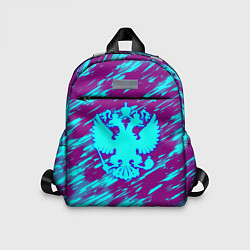 Детский рюкзак Герб РФ холодные краски