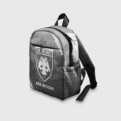 Детский рюкзак AEK Athens - grey gradient, цвет: 3D-принт — фото 2