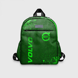 Детский рюкзак Volvo - green gradient вертикально, цвет: 3D-принт